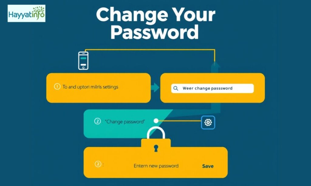 Changing Your Password is a Simple Process. 