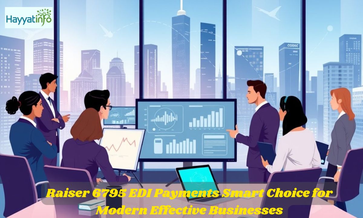 Raiser 6795 EDI Payments Smart Choice for Modern Effective Businesses